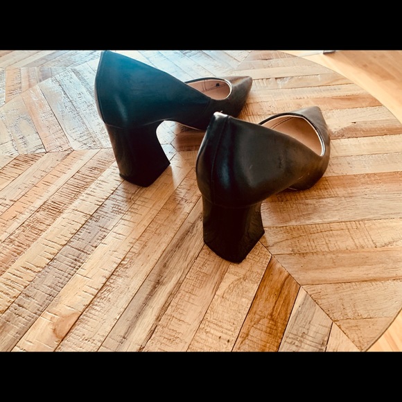 Block heel leather - Picture 2 of 2